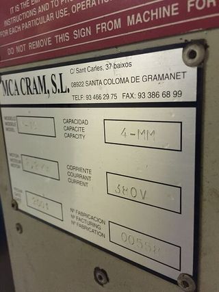 BORDONADORA STILCRAM N 10