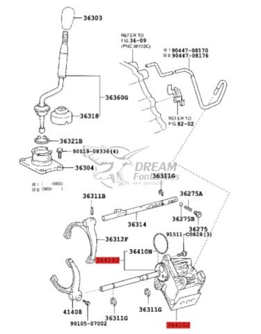 Toyota Land  Cruiser ACTUADOR TRANSFER