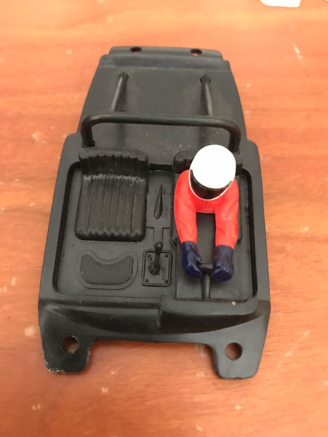 Bandeja piloto Porsche 935 exin scx scalextric