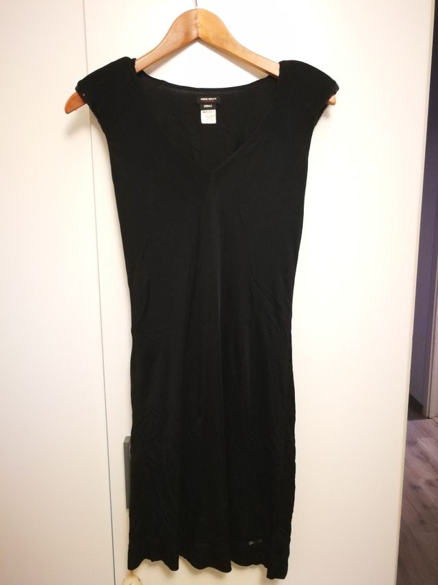 Vestido negro vintage Miss Sixty