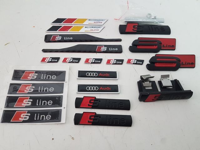logo emblema audi sline