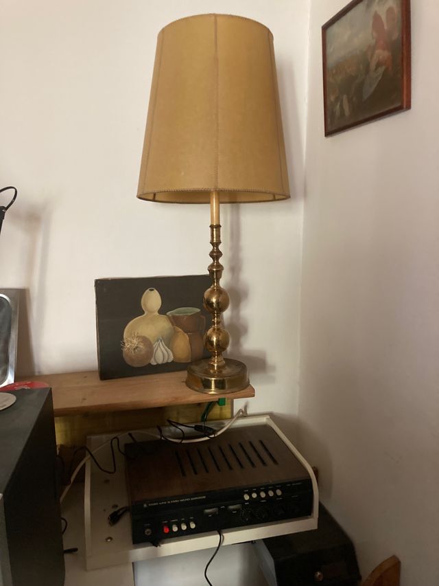 lámpara de mesa vintage