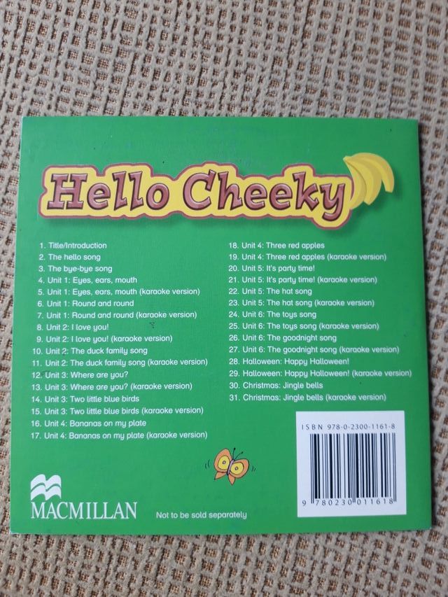 🔵 CD Hello Cheeky Songs 🔵