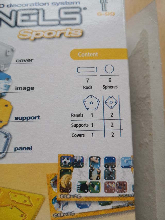 Geomag dekopanels desporto