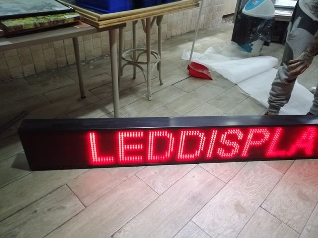 Cartel Leds Electrónico 226x30