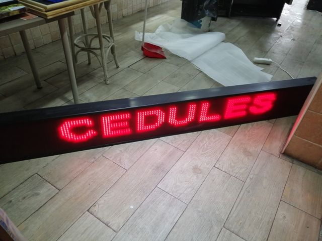 Cartel Leds Electrónico 226x30
