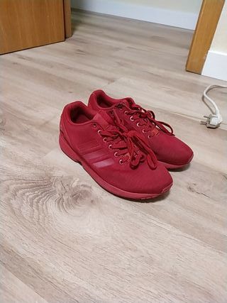 adidas flux rojas