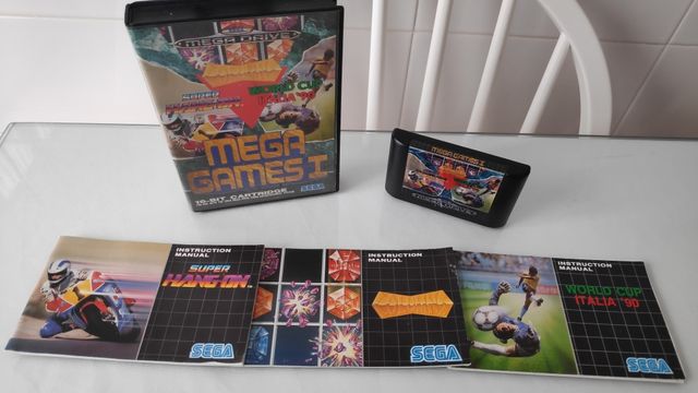 SEGA MEGA DRIVE COMPLETO, CAVI, 2 CONTROLLI E SET