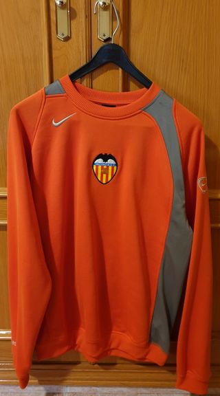Sudadera Naranja Nike Valencia CF de segunda mano por 12 EUR en Quartell en  WALLAPOP