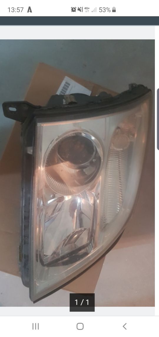 se vende faro delantero derecho del Opel vectra de