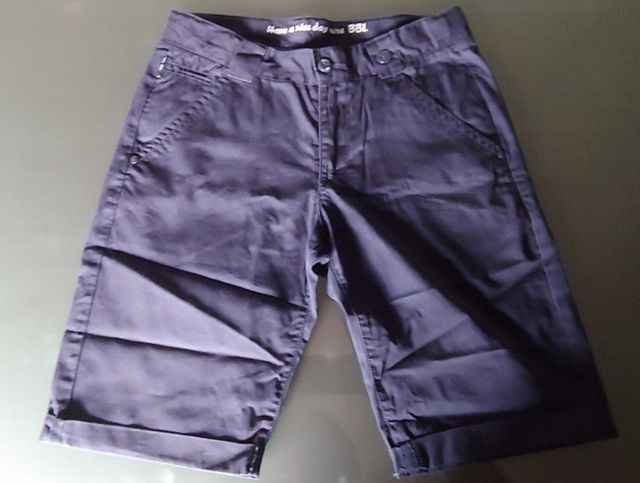 pantalón corto niño azul marino BOBOLI