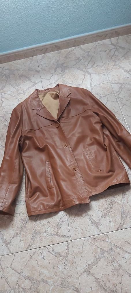 cazadora piel