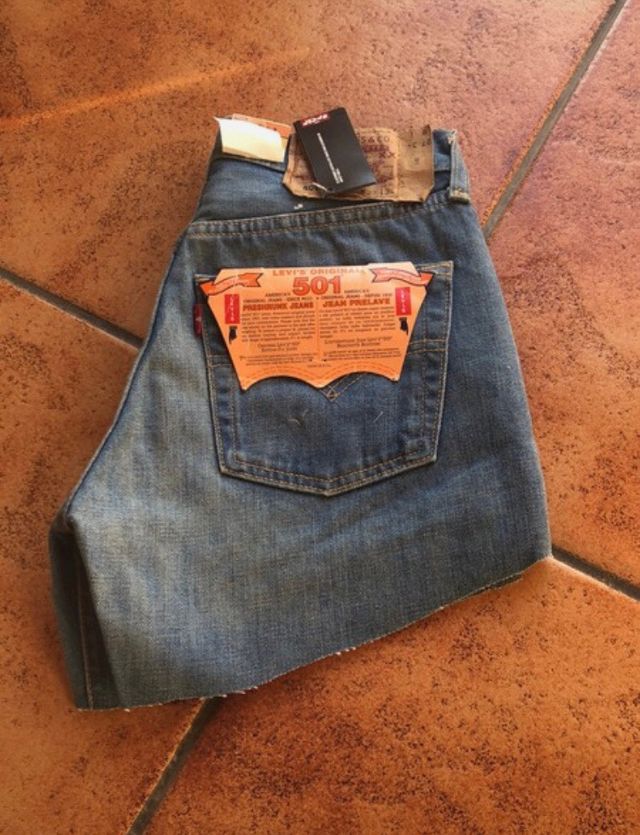 Shorts denim Levis 501