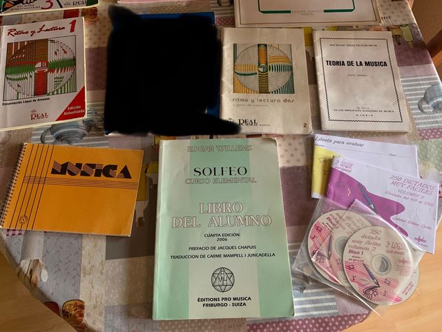 Pack Libros Formacion Solfeo y Música