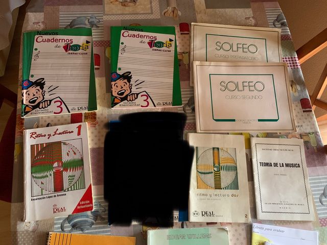 Pack Libros Formacion Solfeo y Música