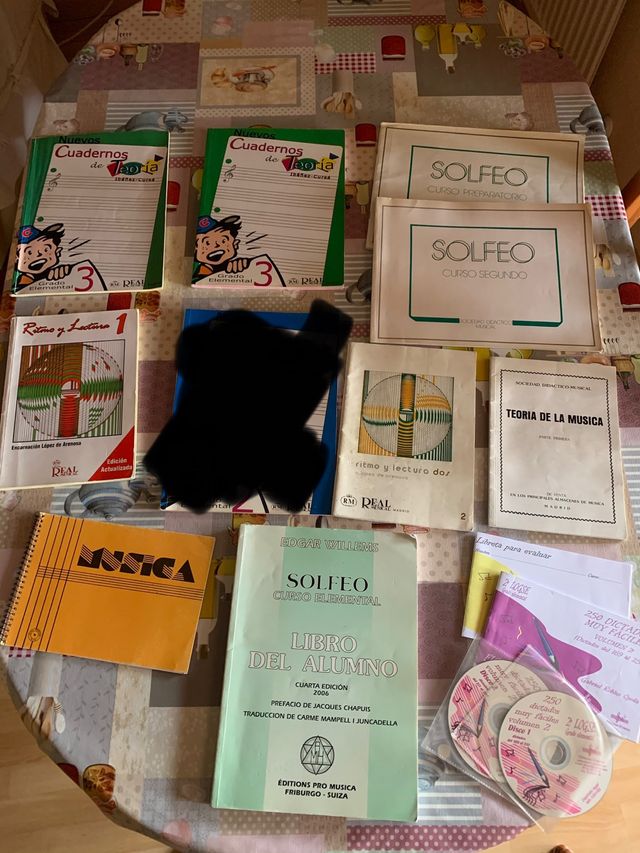 Pack Libros Formacion Solfeo y Música