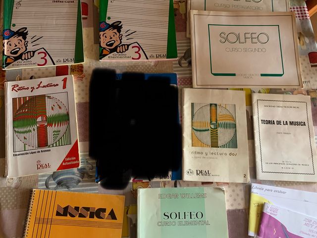 Pack Libros Formacion Solfeo y Música