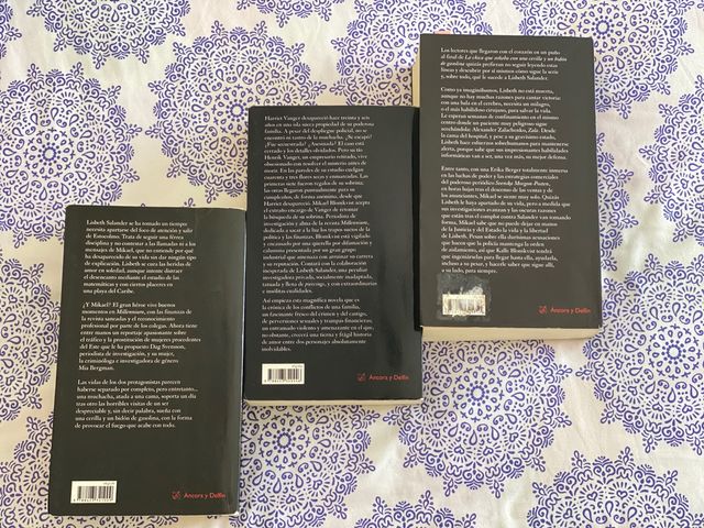 TRILOGÍA MILLENNIUM STIEG LARSSON