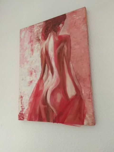 ÓLEO ORIGINAL CON RELIEVE