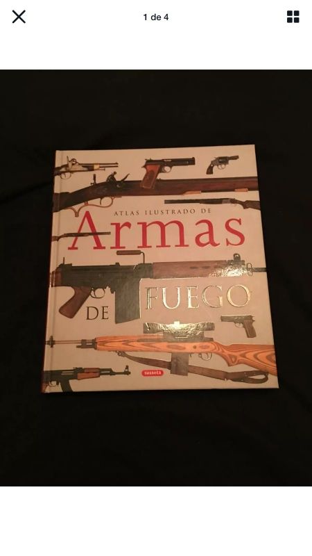 Libro Atlas ilustrado de Armas de fuego