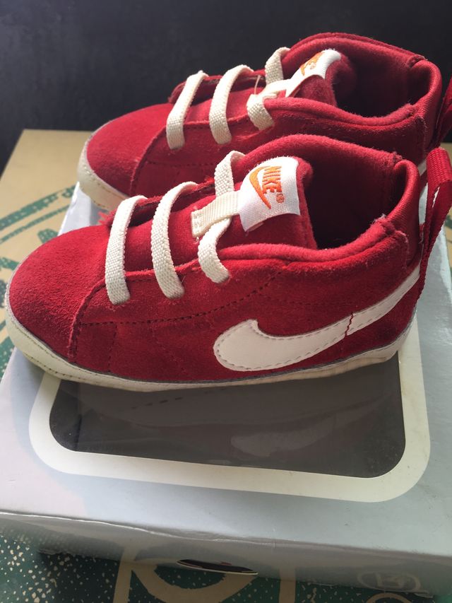 Bambas bebé Nike piel