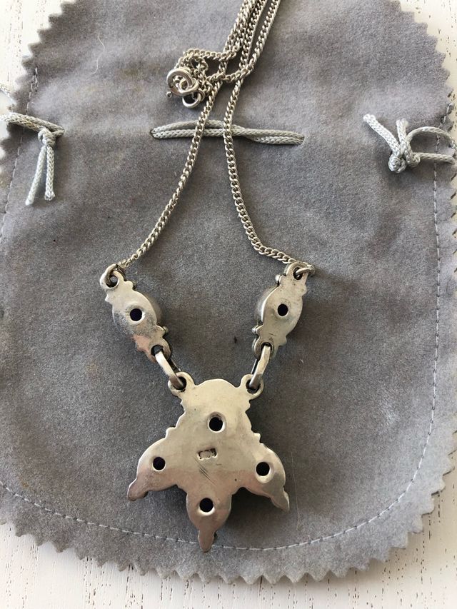 Collar de plata 925 con ametista