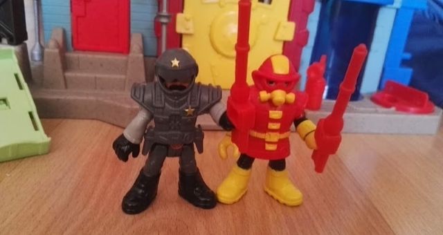 parque de Bomberos y Banco