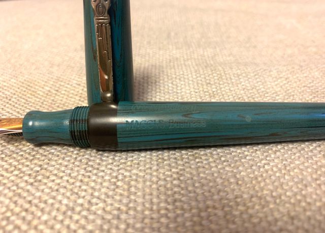 Pluma estilográfica Marlen ebonita 18kt