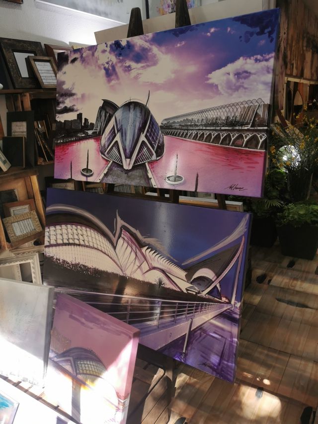 CIUDAD DE LAS ARTES 120X70