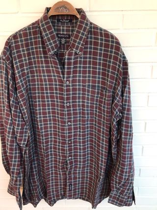 10 camisa cuadros GANT IVY FLANNEL talla XL de segunda mano 10 camisa cuadros GANT IVY FLANNEL talla XL de segunda mano