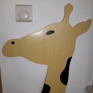 Jirafa madera para habitación infantil. de segunda mano por 25 € en