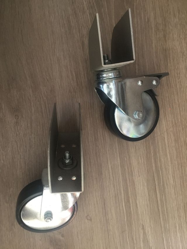 Ruedas giratorias Nailon