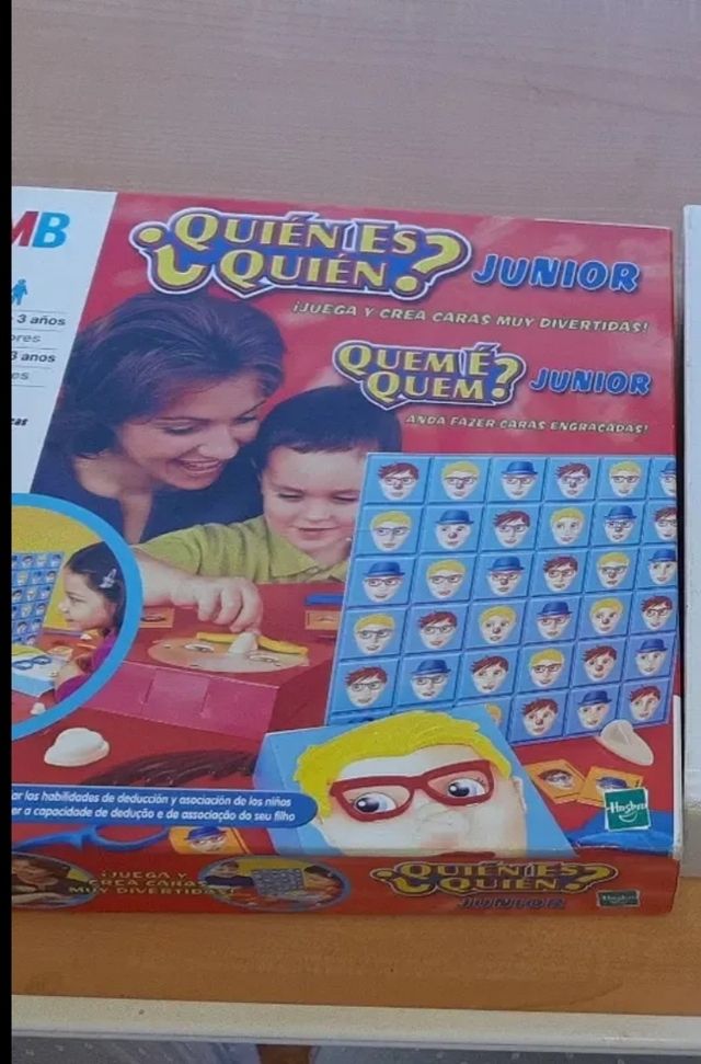 Juego de quien es quien Junior