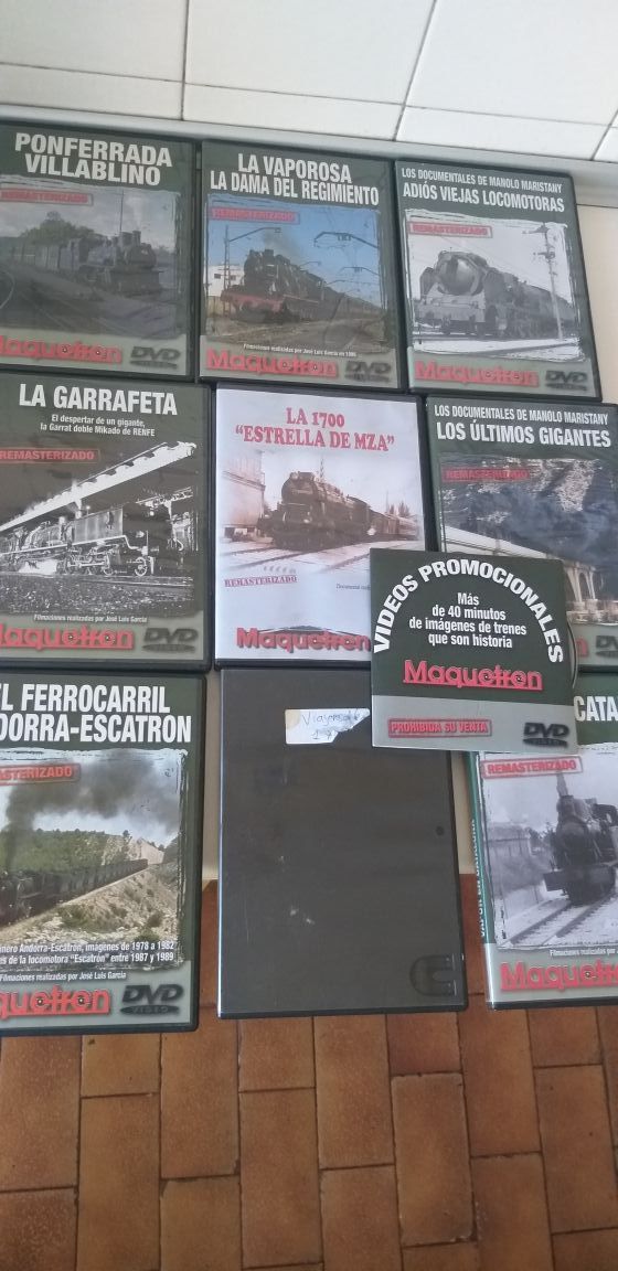 Trenes en DVDs, Electrotren, Roco, Mabar