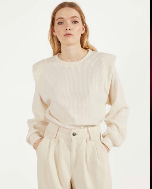 Jersey con hombreras Nuevo sin estrenar