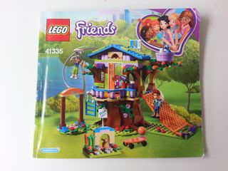 lego friends casa del arbol instrucciones