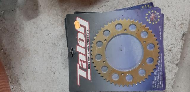 Corona Talon dorada – Nueva, moto cross-enduro