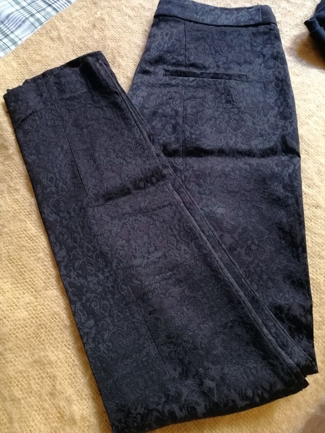 pantalón mujer satén