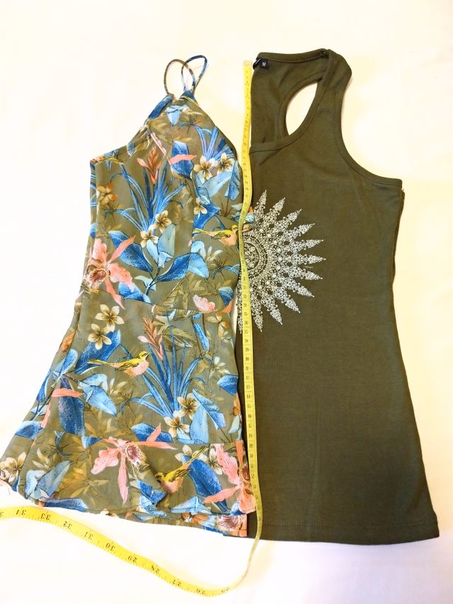 Lote camiseta y top verano