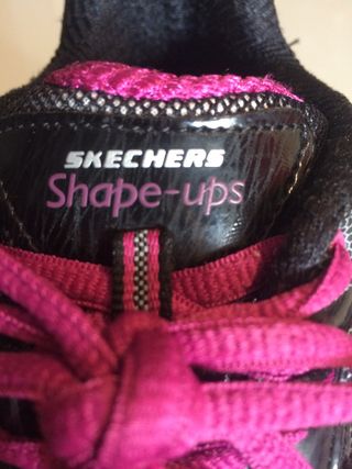 skechers shape ups purpura