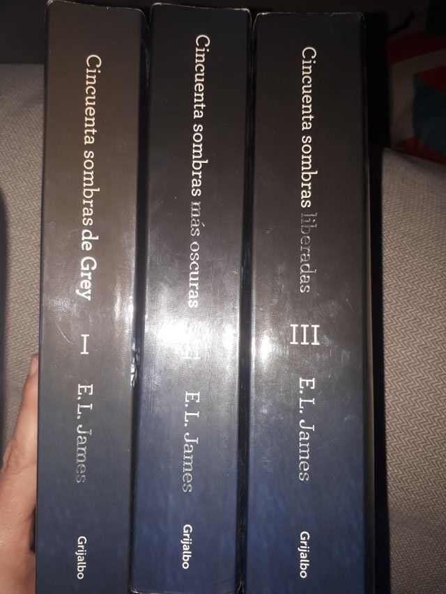 trilogía cincuenta sombras de grey.