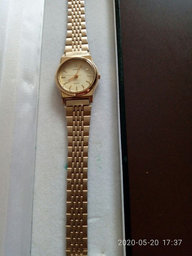 Reloj Casio Chapada en Oro