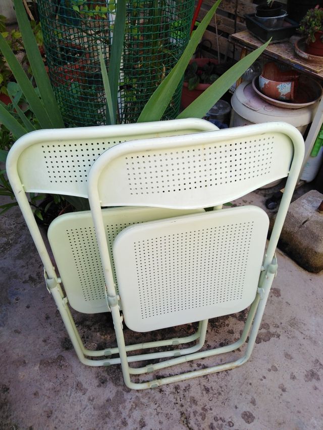 Sillas Metal Plegables