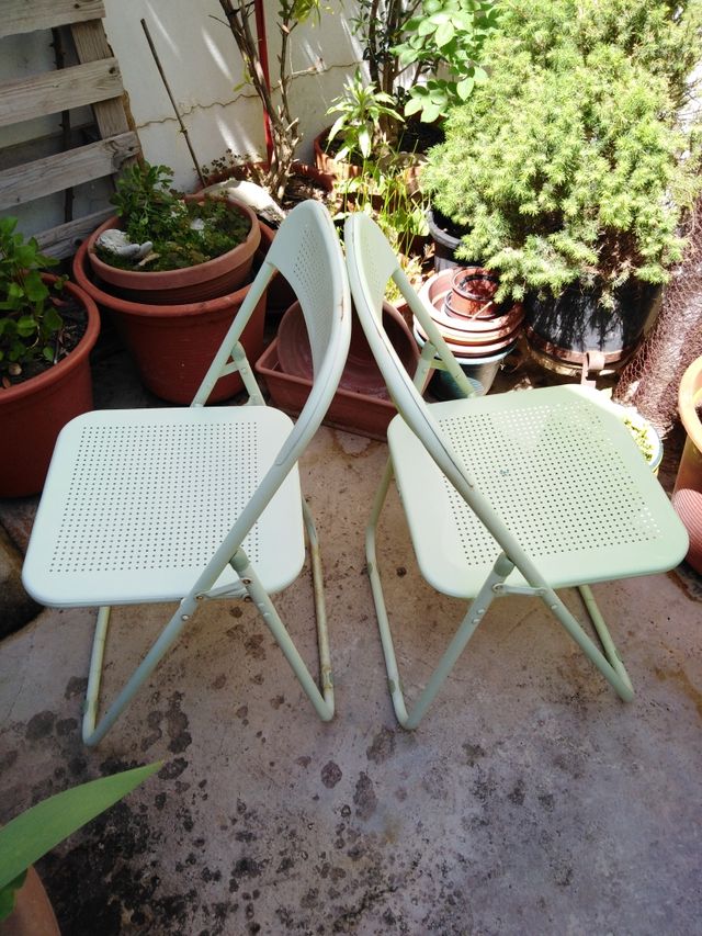 Sillas Metal Plegables