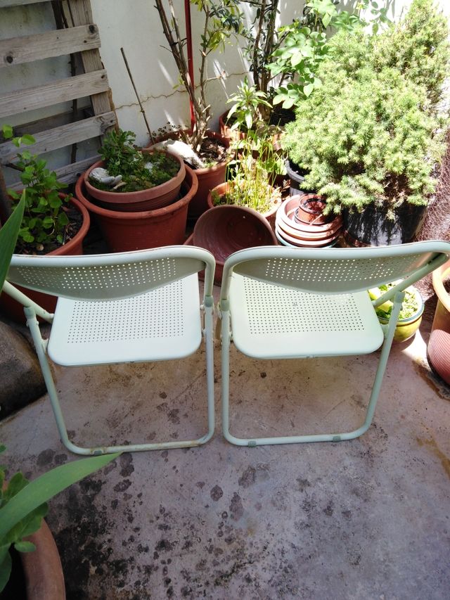 Sillas Metal Plegables