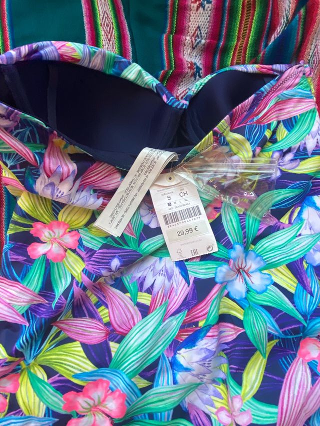 Camiseta palabra de honor de woman secret