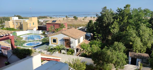 ático + primera línea playa + piscina + pádel. terrazas de Doñana