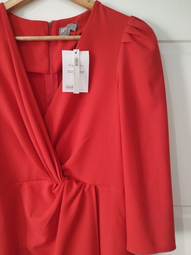 Vestido rojo ASOS
