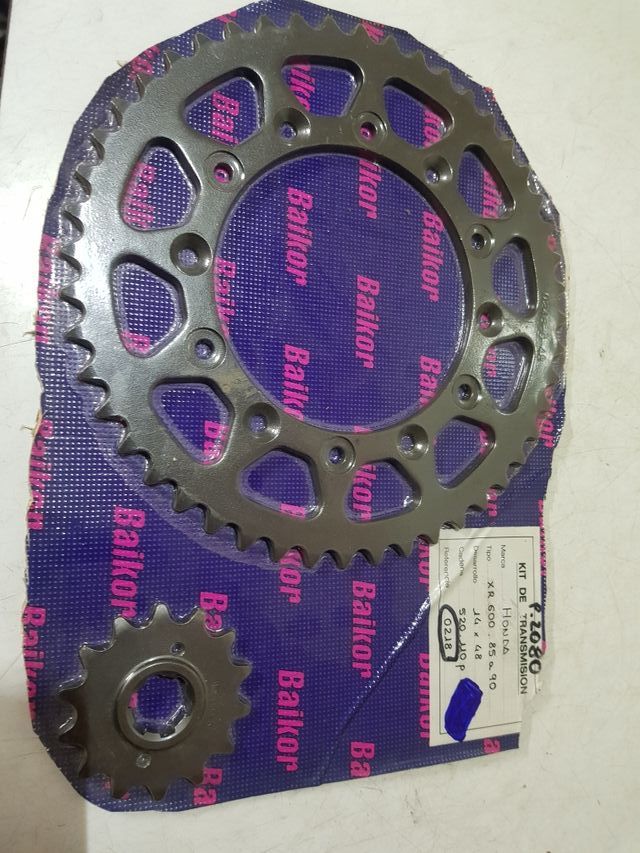 kit arastre honda xr 600 año 85 , 90