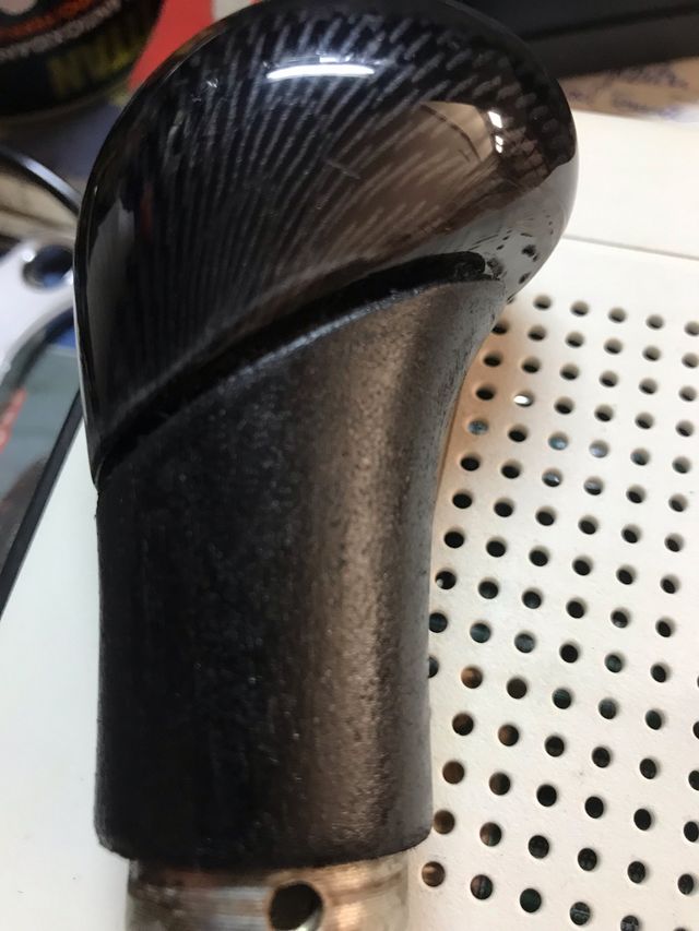 Pomo cambio coche (negro)